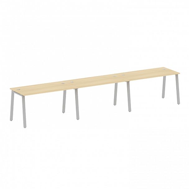 Рабочая станция "Metal System" БА.СМ-3.3 акация/серый - Вид 1