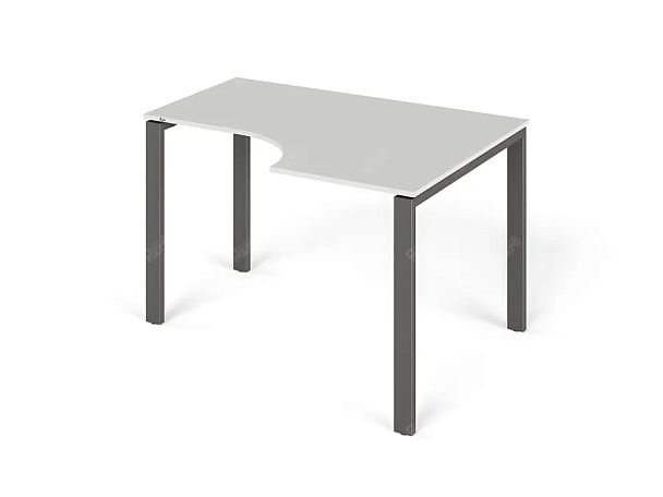 ЛАЙТ / LIGHT RLG016-10x9R Угловой стол 120x90x75 Белый - Вид 1