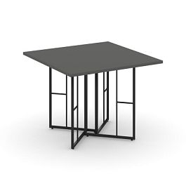 Rift Direct Стол переговорный RF.SPRG-001 Антрацит/Металл Черный 980*980*750 - Фото предпросмотра