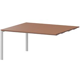 Модуль стола переговорного АМЭ-002.123 Терракота/Белый 1200x1236x760 Арго-М - Фото предпросмотра