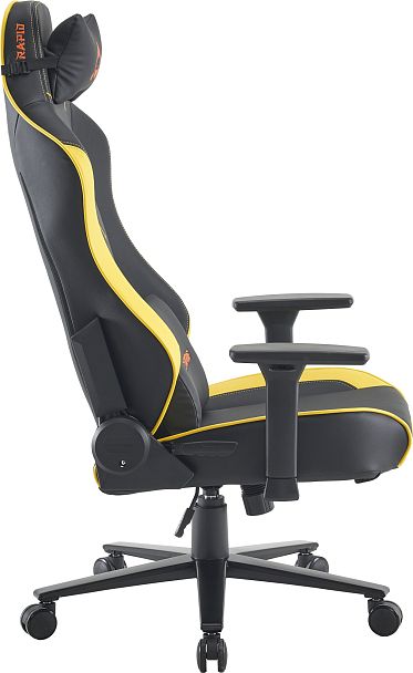 Геймерское кресло Everprof Rapid Экокожа Желтый - Вид 3
