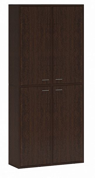 Шкаф книжный Домино СУ(ш2в2)+4ФГ Венге - Вид 1