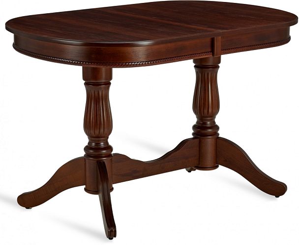 Стол деревянный раздвижной Кайнс 120(160)х80х76 Античный орех - Вид 1