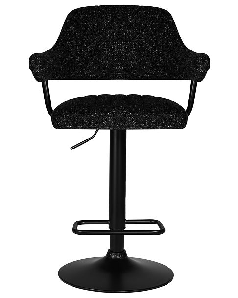 Стул барный DOBRIN CHARLY BLACK (черный твид (LEO18)) - Вид 6