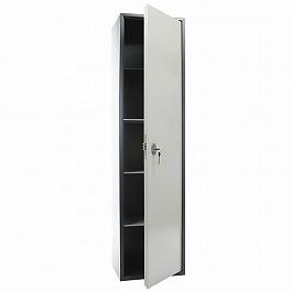 Шкаф металлический для документов AIKO "SL-185" ГРАФИТ, 1800х460х340 мм; 45 кг, S10799180502 - Фото предпросмотра