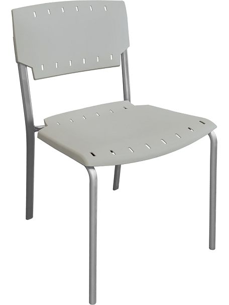 Стул М38-01 серый стопируемый - Вид 1