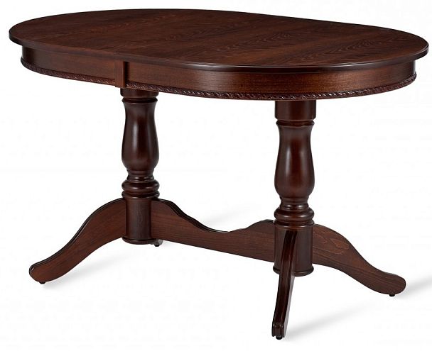 Стол деревянный раздвижной Барэнт 130(170)х90х76 Античный орех - Вид 3