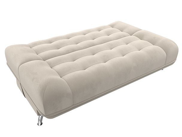 Диван Книжка Анна (полностью микровельвет бежевый) - Вид 7