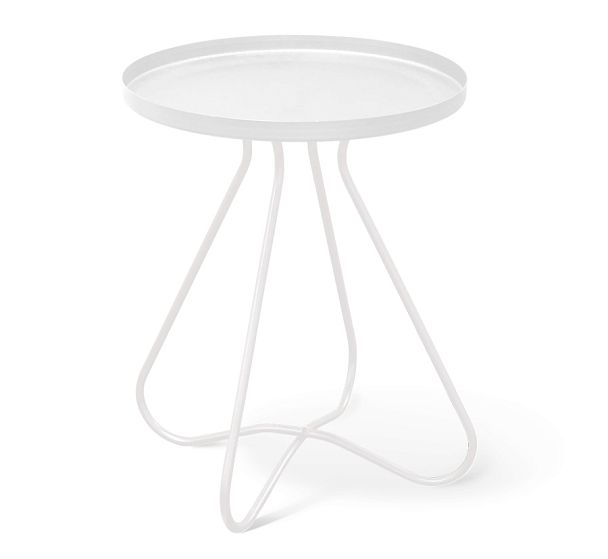 Столик журнальный Sheffilton SHT-CT3 белый муар - Вид 1