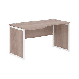 Стол эргономичный XQPCET 149(L) Дуб Сонома/Белый 1400х900х750 XTEN-QP - Фото предпросмотра