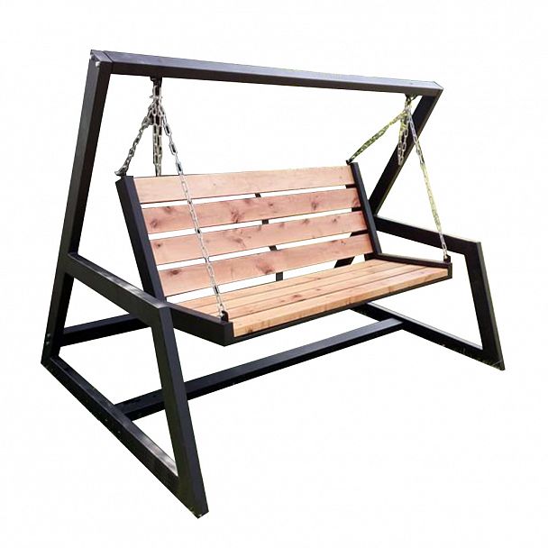 Качели лофт садовые - Вид 2