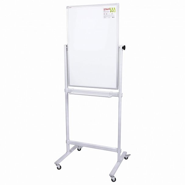 Доска магнитно-маркерная НА СТЕНДЕ 60х90 см, 2-сторонняя, STAFF, 238013 - Вид 2