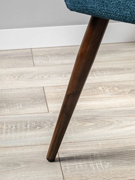 Кресло Oscar Сканди Блю Арт Темный Орех - Вид 9