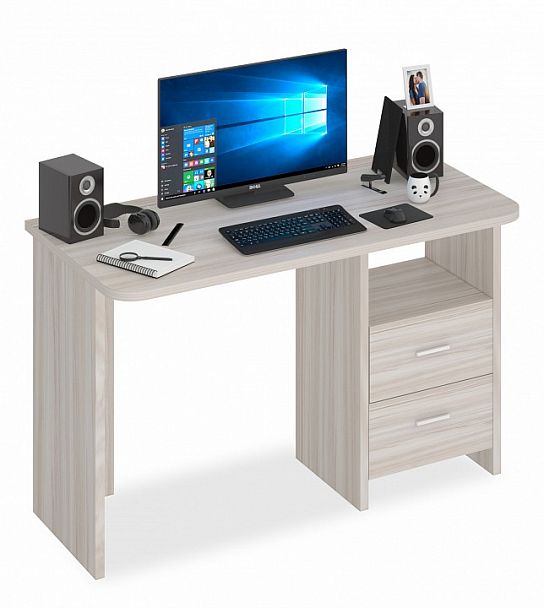 Стол письменный Домино Lite СКЛ-Прям120Р Карамель - Вид 1