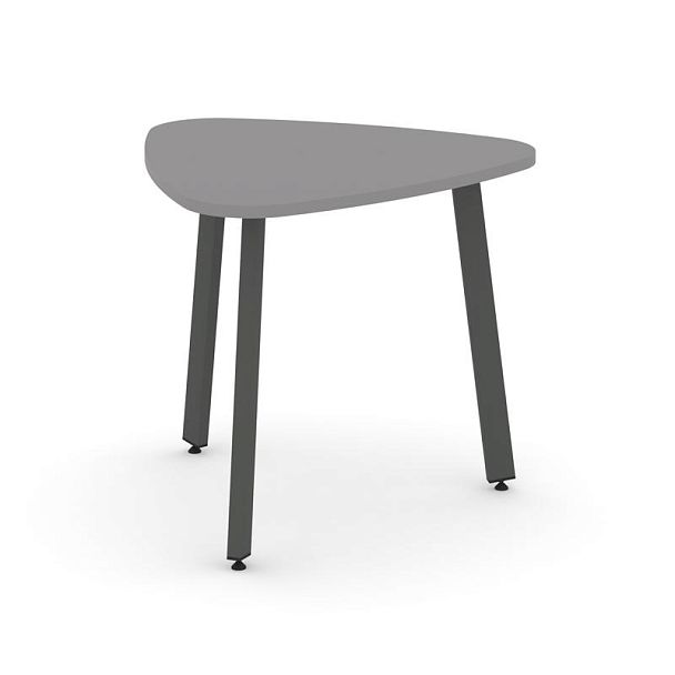 Стайл Проджект Стол переговорный SN-6.SPRG-71.3 Серый Пепел/Металл Антрацит 1200*1200*750 - Вид 1