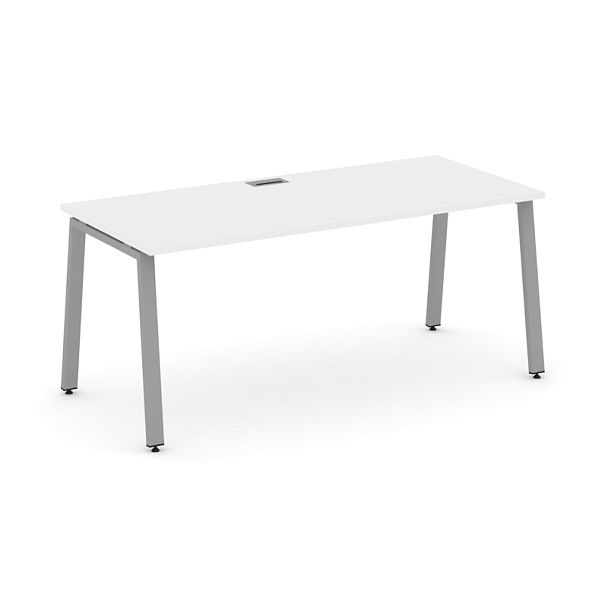 Style Project Direct Direct Стол письменный SN-6A.SR-026.M Белый/Металл Серый 1980*800*750 - Вид 1