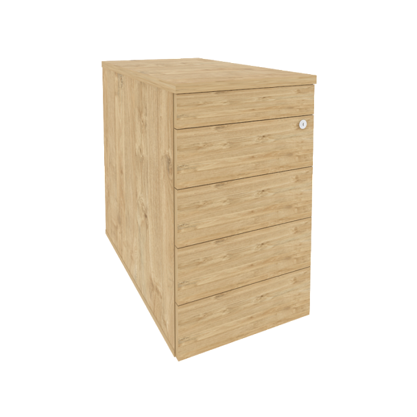 Onix Тумба приставная/опорная (TIP-ON) O.TPO-1.8 TIP Тиквуд светлый 432*800*750 - Вид 1