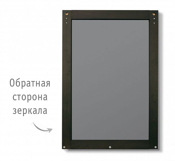 Зеркало с полкой Sheffilton Альберо SHT-М2 венге - Вид 3