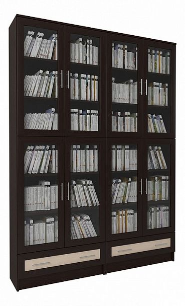 Шкаф книжный Мебелайн-28 - Вид 1