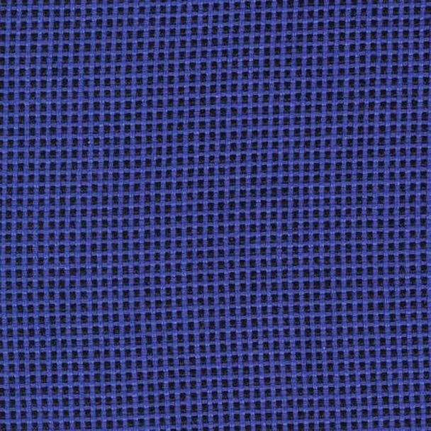 Стул для персонала и посетителей "ИЗО", черный каркас, ткань черно-синяя, В-12/С-14 - Вид 3