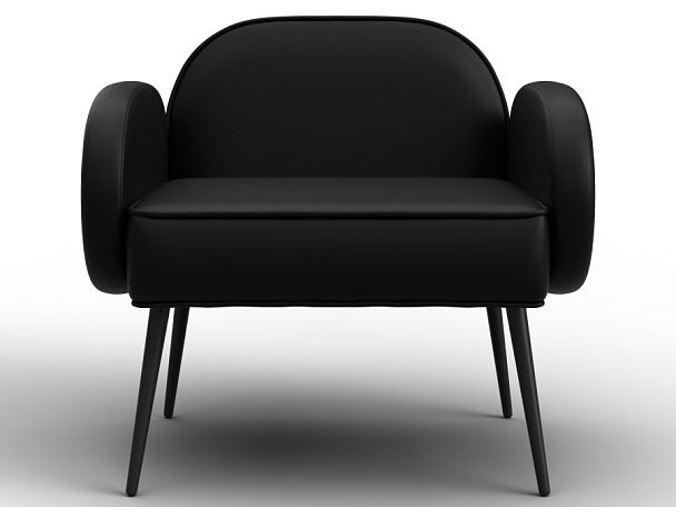 Кресло Лига-086 Экокожа черный - Вид 2