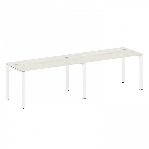 Рабочая станция "Metal System" БП.СМ-2.3 дуб наварра/белый - Вид 1