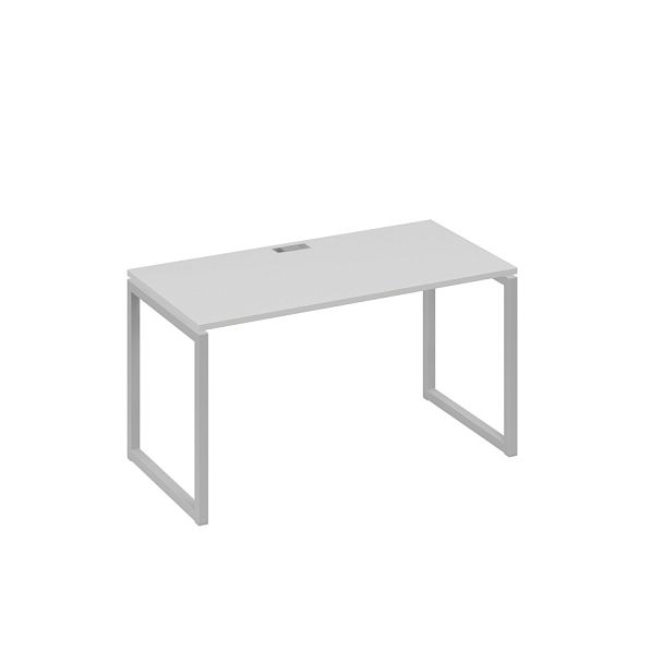 Стол письменный на металлокаркасе QUATTRO A4 А4 Б4 014 БП серый / металлокаркас серый - Вид 1