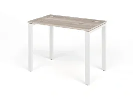 TANDEM RTD057-MK-100-MA Стол прямой на металлокаркасе ун-й 1000х600х750 Дуб Маувелла/Белый - Фото предпросмотра