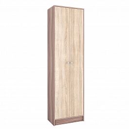 Ямайка Шкаф ЯПШ-1 (2100х600х350) ясень шимо/дуб сонома - Фото предпросмотра