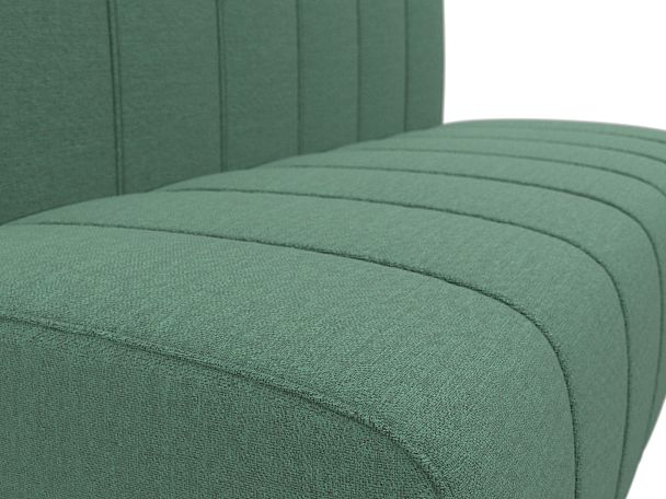 Диван кухонный прямой Ральф Рогожка зеленый - Вид 4