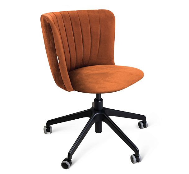 Стул подъемно-поворотный Sheffilton SHT-ST36-1/S154 песчаная буря/черный - Вид 2