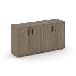 Стайл Проджект Тумба опорная/приставная SN.TOP-132 Вяз Благородный/Черный Ручки 1432*400*750 - Фото предпросмотра