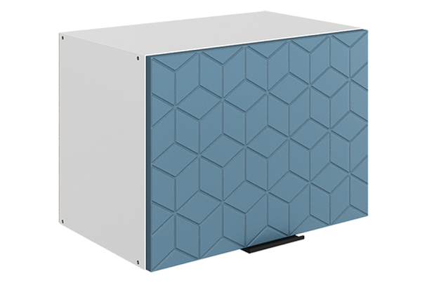 Стоун Шкаф навесной L500 Н360 (1 дв. гл.) с фрезеровкой 23.01.02.1845  - Вид 1