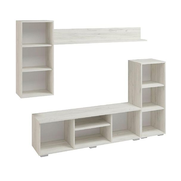 гостиная Амелиа дуб крафт белый/дуб крафт белый - Вид 2