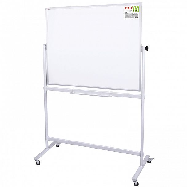 Доска магнитно-маркерная НА СТЕНДЕ 90х120 см, 2-сторонняя, STAFF, 238014 - Вид 2
