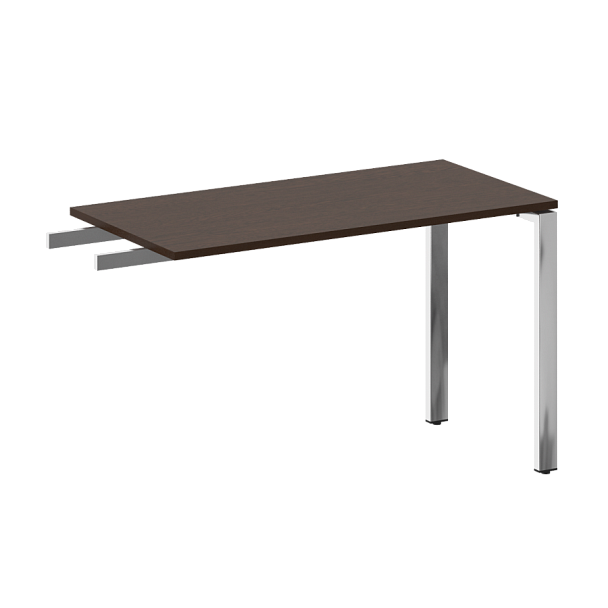 Metal System Direct Брифинг-приставка БП.ПР-4 Венге/Нерж. сталь 1200*600*750 - Вид 1