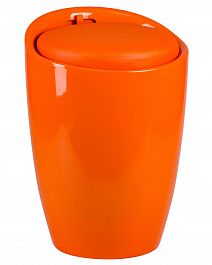 Табурет с местом для хранения LM-1100 (оранжевый) - Фото предпросмотра