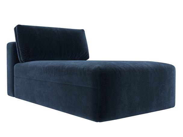 Модуль канапе Лига-060 НПБ Велюр синий - Вид 1
