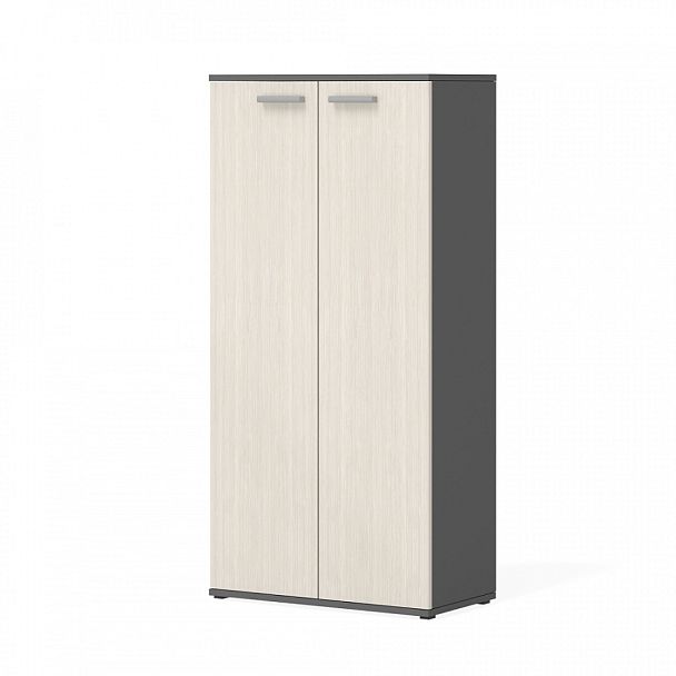 Шкаф "Тандем"  ПК-ТН-Ш147Х71Д/35-В1-909 дуб альпийский+антрацит - Вид 1