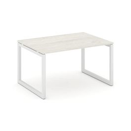 Стайл Проджект Стол переговорный SN-5O.SPRG-004.3 Дуб Наварра/Металл Белый 1580*980*750 - Фото предпросмотра