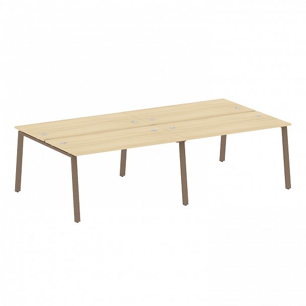 Рабочая станция "Metal System" БА.СМ-4.3 акация/мокко - Вид 1