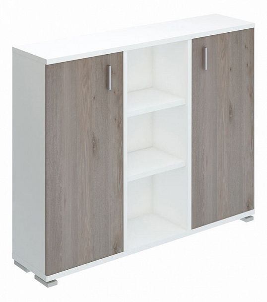 Тумба комбинированная Домино нельсон ПУ-60-3 Белый/Нельсон - Вид 1