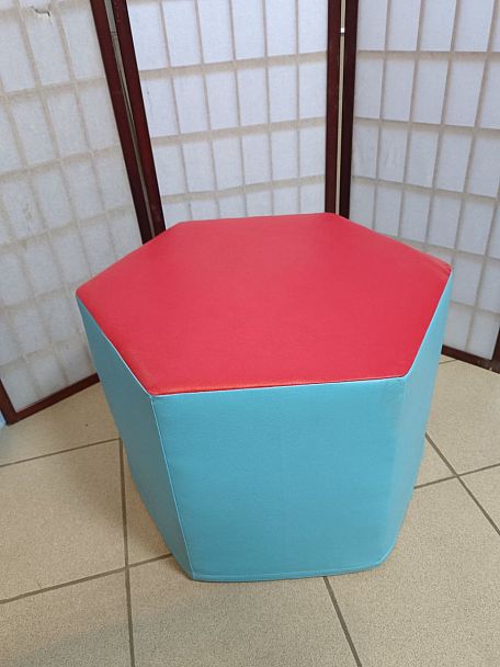 Пуфик шестигранник - Вид 1