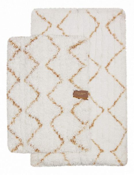 Набор из 2 ковриков для ванной Isidora - Вид 1