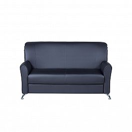 Диван двухместный Europe 147x83x87 чёрный - Фото предпросмотра