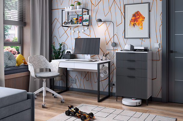 Комплект детской мебели "Зефир К10" (1712х580х1750) ДК10Зефир.3408 - Вид 2