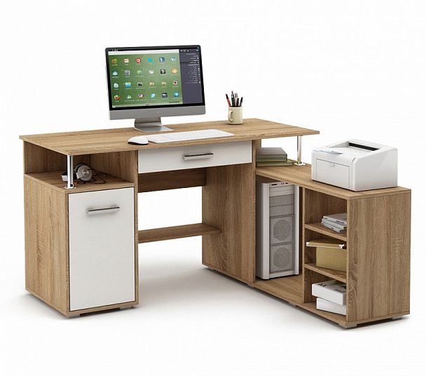 Стол письменный Амбер-10Я - Вид 1