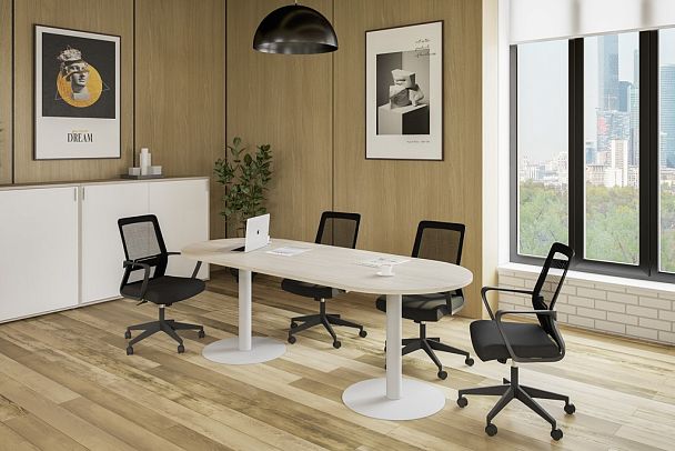 Стол Sigma 1200х700х750 / профиль: 40х40 антрацит; столешница: белый - Вид 15