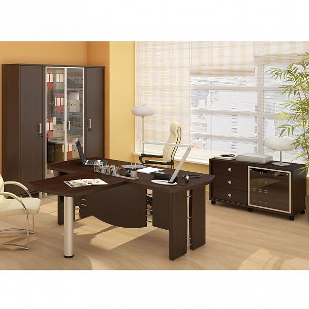 Стол руководителя "Борн" В101 - Вид 2