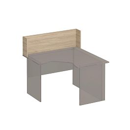 Настольная перегородка Формула ФР 420 вяз светлый - Фото предпросмотра